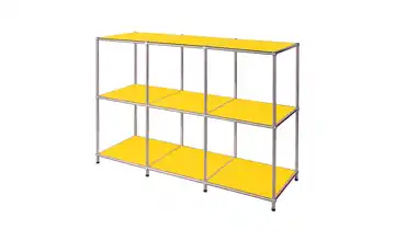 Floordirekt Metallregal Gelb