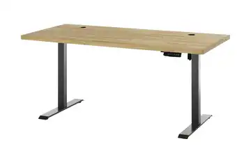 Schreibtisch mit Massivholzplatte Toulouse