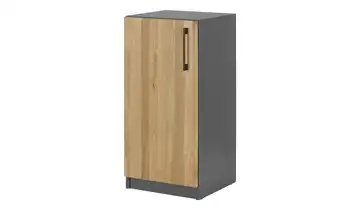 Aktenschrank SOLIDLine links 40 cm 83 cm Graphit