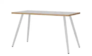 Schreibtisch Vadar 80 cm Gestell: weiß 110 cm Weiß 80x110