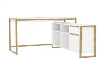  Eck-Schreibtisch  Fiano
