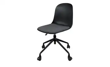 Büro-Drehstuhl Flöha Schwarz