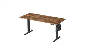 Schreibtisch Schwarz, Braun