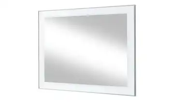 Spiegel 80 x 60 cm Duna BH 80 x 60 cm Weiß