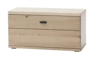 Garderobenbank Woodland Eiche bianco