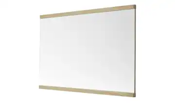 Spiegel 130 x 75 cm Woodland Eiche bianco