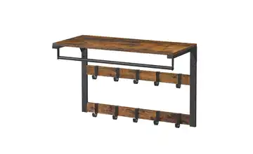 Garderobenpaneel Colex Schwarz