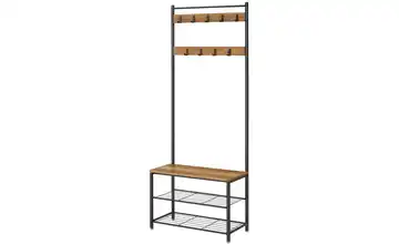 Kompaktgarderobe Braun