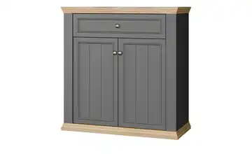 Schuhkommode Countryside Graphit, Eiche (Nachbildung)