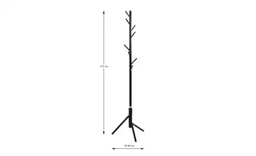 Garderobenständer Schwarz