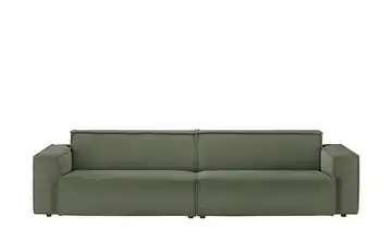 pop Big Sofa Cord Upper East Olivgrün