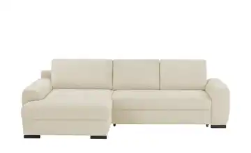 bobb Ecksofa in kuscheligem Cordstoff Soumia Natur Cordstoff links