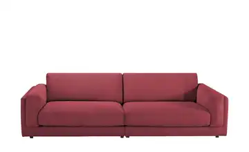 Jette Home Big Sofa aus Cord Roomy Rot
