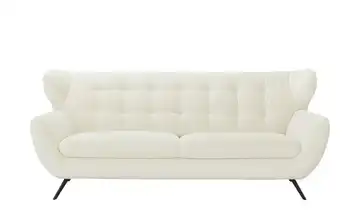 Jette Home Sofa 3-sitzig  Mellow Weiß