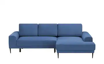 switch Ecksofa aus Cord Capitol Blau rechts Erweiterte Funktion