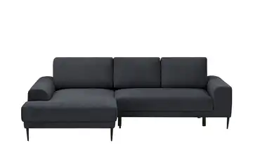 switch Ecksofa aus Cord Capitol Schwarz links Grundfunktion