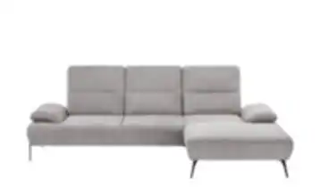 switch Ecksofa Cesar Silbergrau rechts