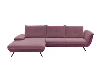 Ecksofa  Celine  Lila/Violett links Grundfunktion