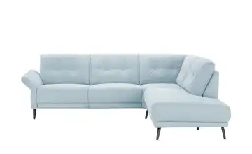 Jette Home Ecksofa  Scope  Hellblau rechts ohne