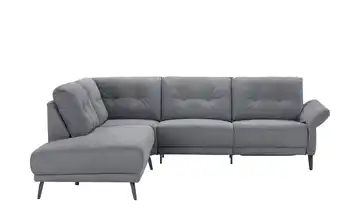 Jette Home Ecksofa  Scope  Dunkelgrau links Erweiterte Funktion