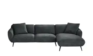 pop Ecksofa Ventus Schwarz rechts Grundfunktion