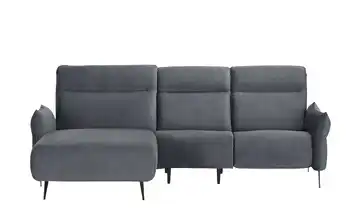 switch Ecksofa Stelvio Schwarz links Erweiterte Funktion