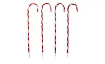  LED Zuckerstange, 4er-Set  