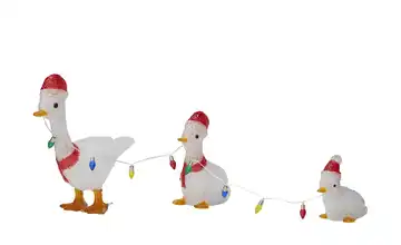 LED Ente, 3er Set