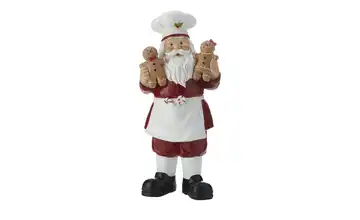 HOME STORY Dekofigur Santa mit Lebkuchen