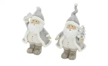 HOME STORY Deko Figur Weihnachtsmann, sortiert  