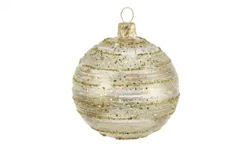 Weihnachtsbaumkugel Goldfarben