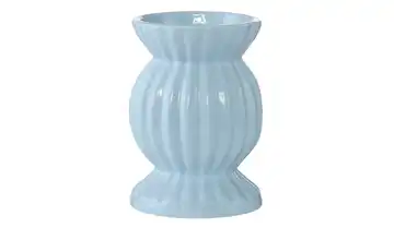 HOME STORY Vase Blau