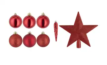 Weihnachtskugeln, 33er Set