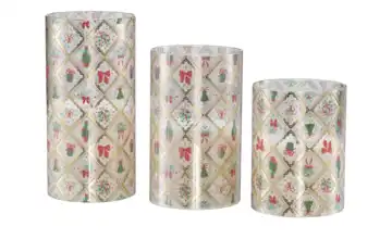 HOME STORY LED KErze, 3er Set
