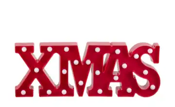 LED Schriftzug XMAS