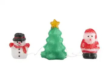  LED Weihnachtsfiguren, 3er Set  