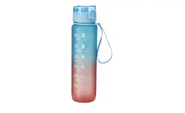 Trinkflasche Blau, Rot