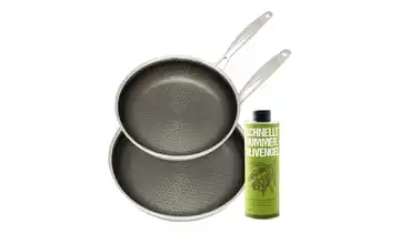 Hensslers Edelstahl-Pfannen-Set