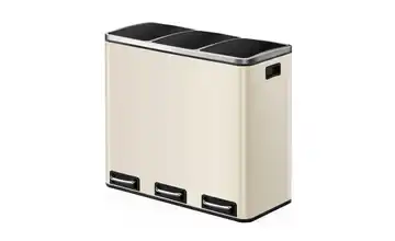 Mülleimer Beige