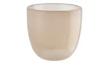 Teelichtglas Creme