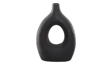 HOME STORY Vase Schwarz