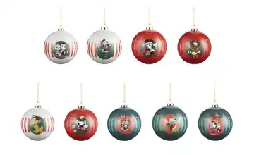 Disney Weihnachtskugeln Disney, 9er Set  
