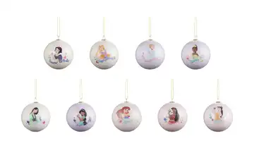 Disney Weihnachtskugeln, Disney, 9er Set  