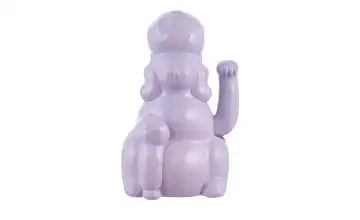 HOME STORY Winkehund Pudel Lila/Violett
