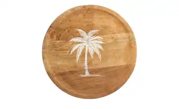  Deko Teller Palme  