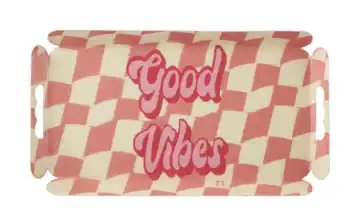 HOME STORY Tablett Good Vibes  
