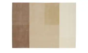 Handloom Teppich Campi 90x160 cm Beige