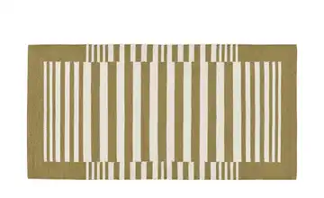 Kelim-Teppich Buri Creme, Braun