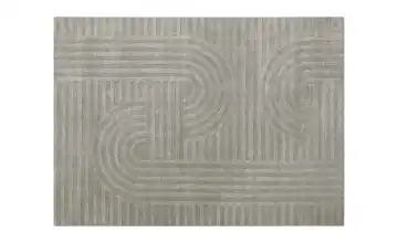 Handweb-Teppich Missouri 70x140 cm Taupe
