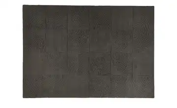 Handweb-Teppich Zen 120x180 cm Dunkelgrau